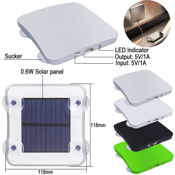 Suction-Mounted Solar Bank